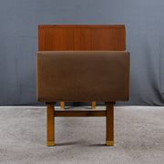 Teak and nubuck hairdresser, by R. Landault – 1970