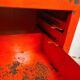 Tool box - workshop maid - vintage orange