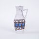 Vase en céramique avec une poignée, design allemand, années 1960, fabriqué en Allemagne de l'Ouest.