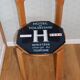 Enameled sign “tourist hotel” 4 stars