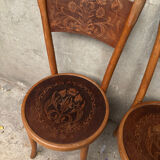 3 Aguilar bistro chairs