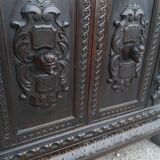 Buffet dressoir noirci