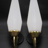 Pair of wall sconces