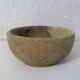 Turned wooden bowl folk art