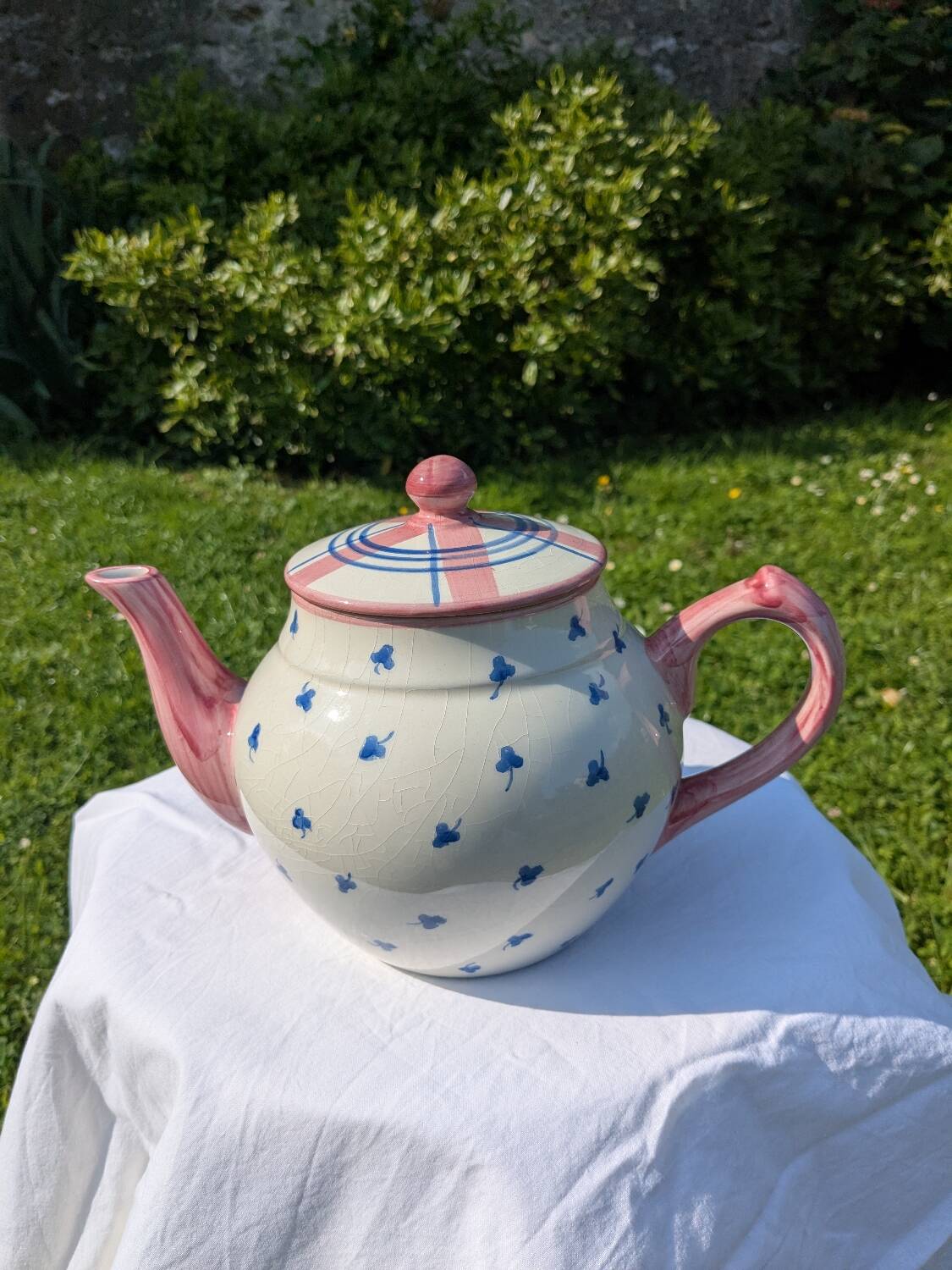 Vintage ceramic teapot