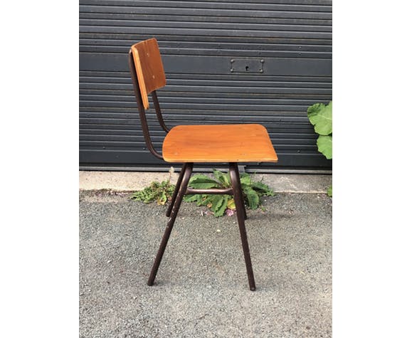 Lot de 6 chaises d'école