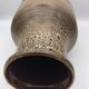 Saint clement ceramic vase with rock decoration 1950/60 38 cm