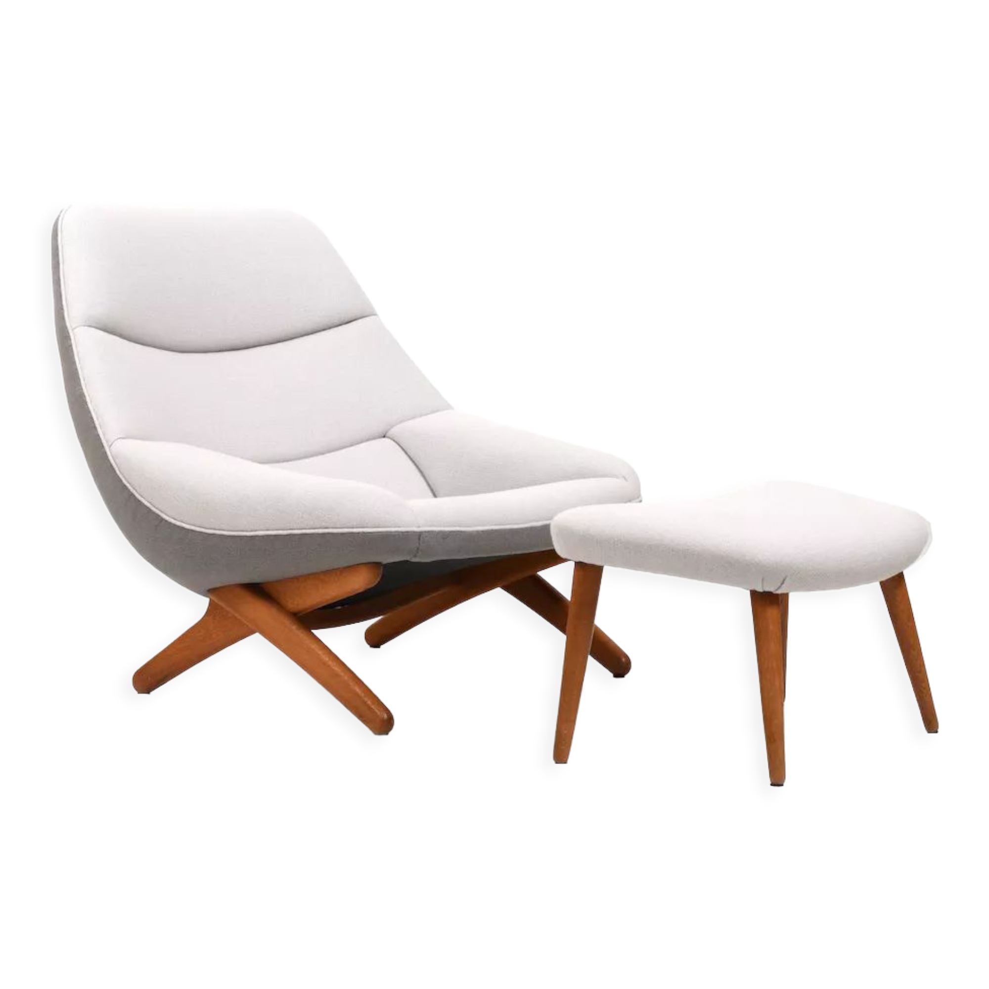 Fauteuil modèle 'ML91' de Illum Wikkelsø, années 1950