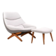 Fauteuil modèle 'ML91' de Illum Wikkelsø, années 1950