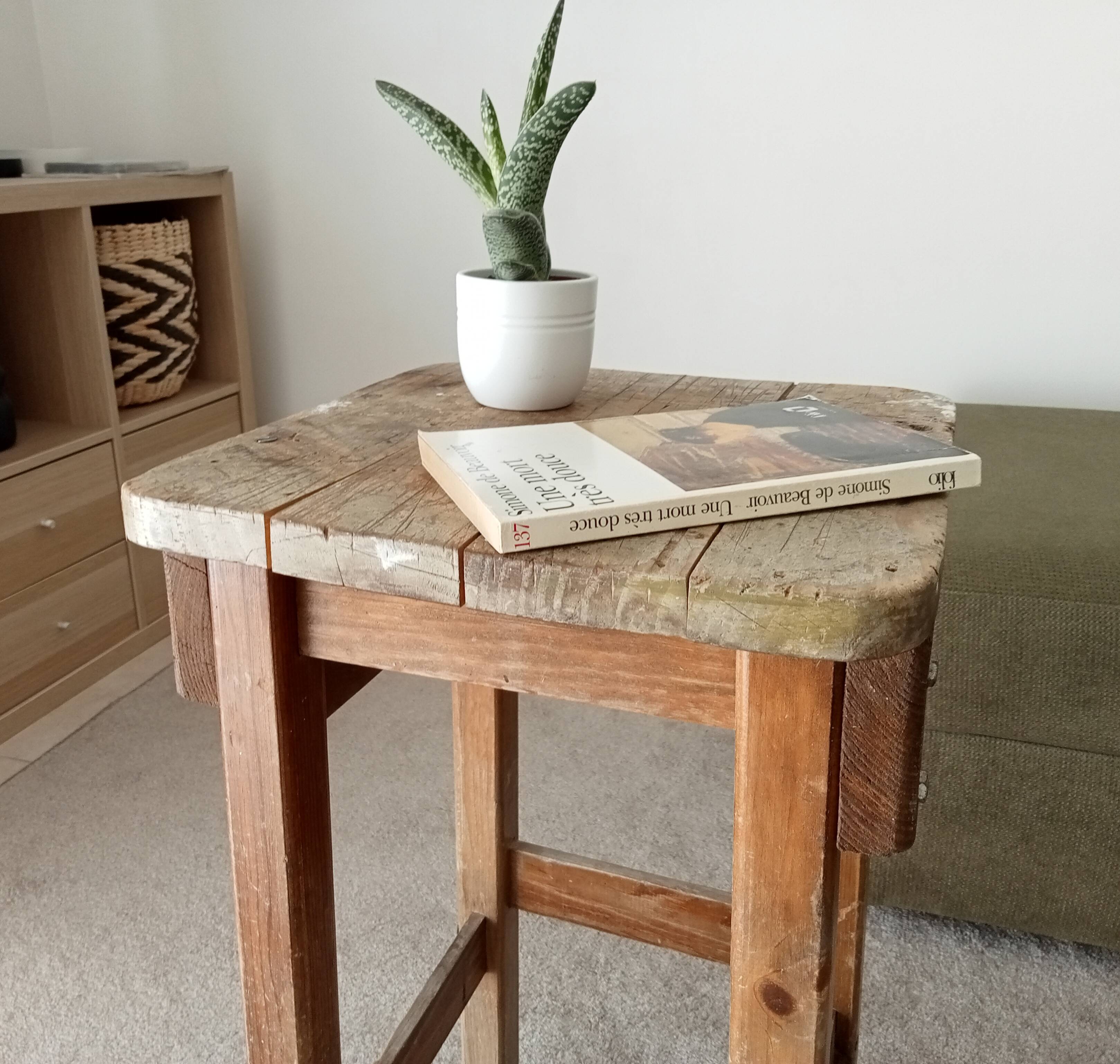 Tabouret ancien de peintre