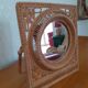 Miroir à poser en osier