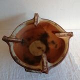 Pot cover, vase holder. Berber terracotta from the 50s.