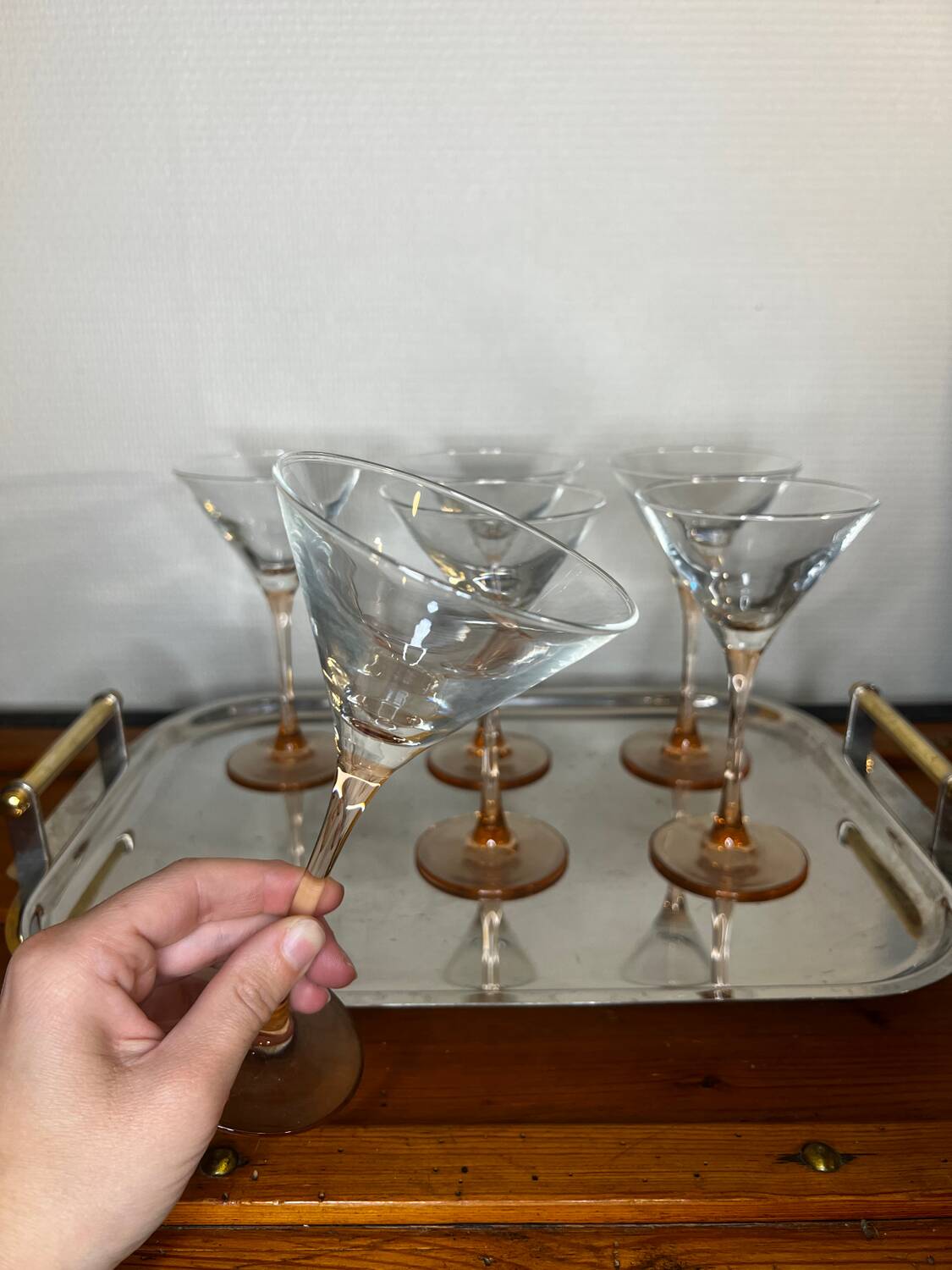 Verres cocktail martini Luminarc