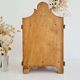 Bedside table, antique piece of furniture with drawers