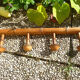 Old wooden coat holder