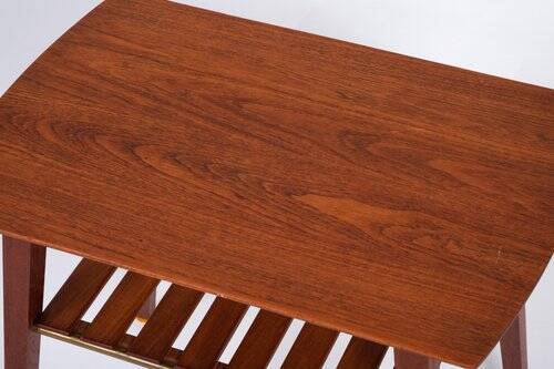 Vintage Danish Side Table in Teak, 1960s