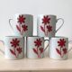 Tasses à café en porcelaine