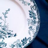 Old Longwy Azaleas plate