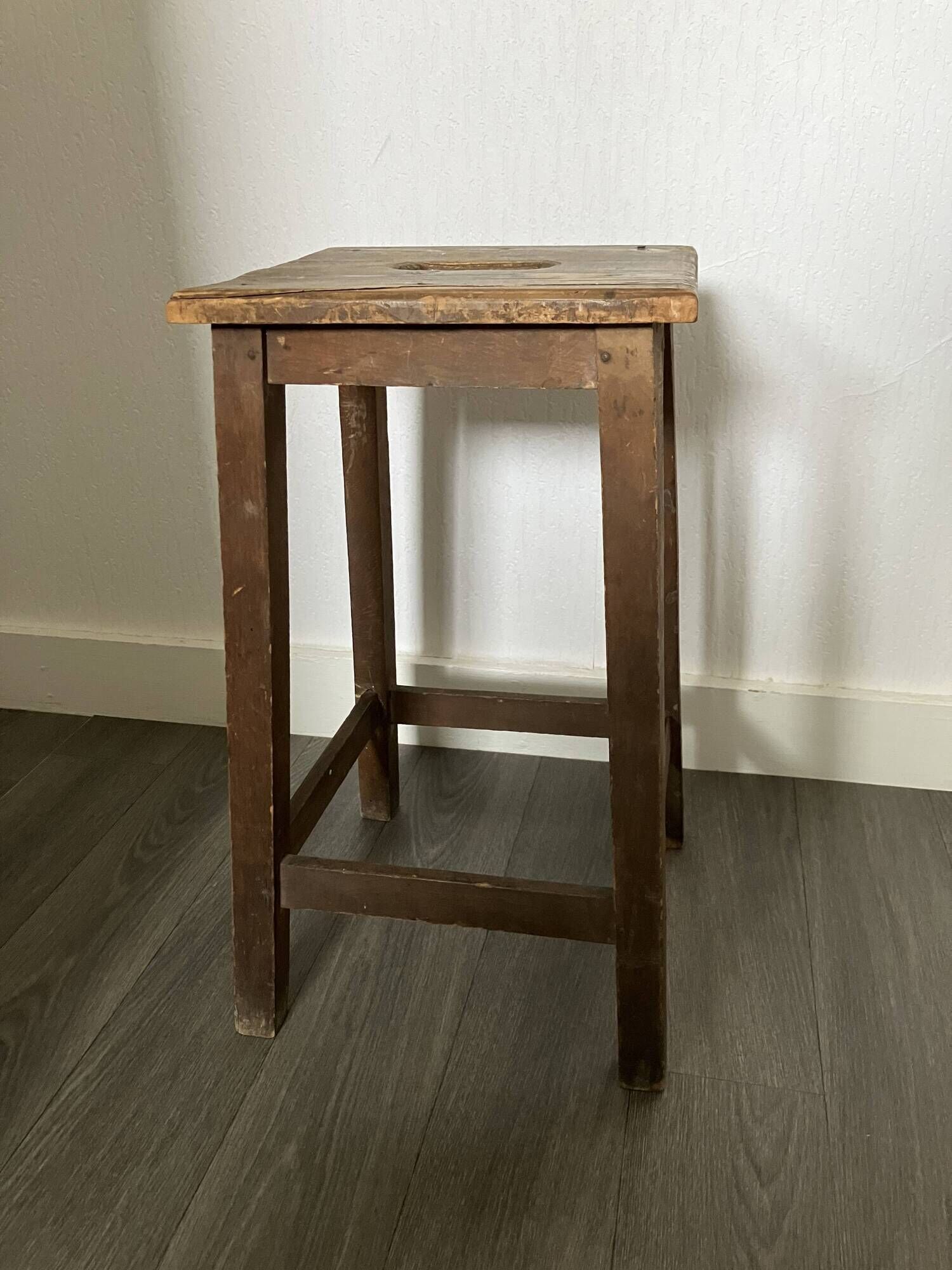 Small wooden stool