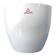 Cache-pot vintage blanc émaillé – Scheurich "Alaska"