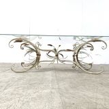 Table basse vintage Hollywood Regency, 1970