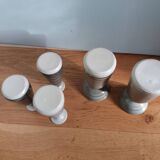 Stoneware soliflore vases