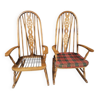Paire de Rocking- Chair Windsor