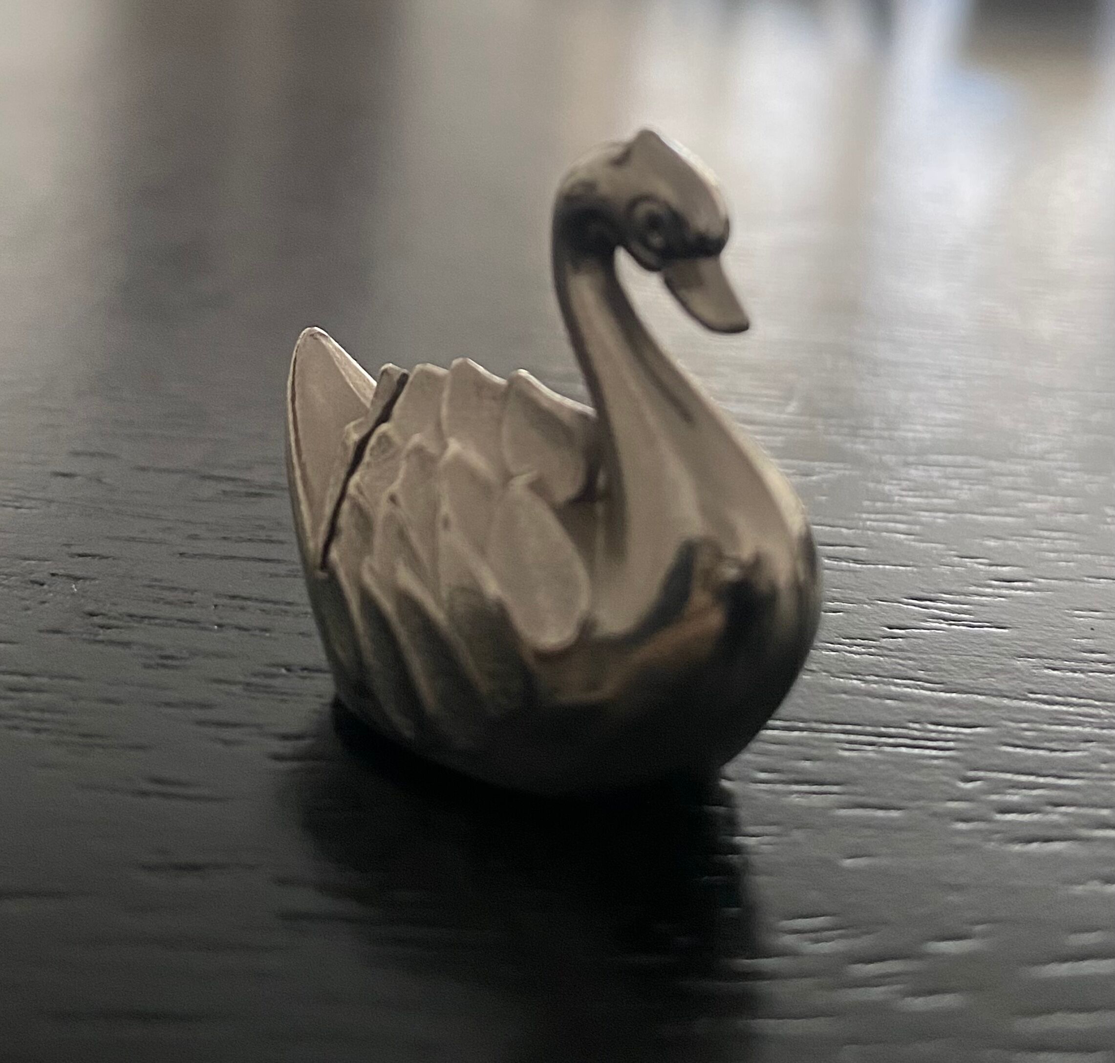 Porte-noms forme cygne
