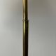 Adjustable Diabolo floor lamp in brass - 1950s