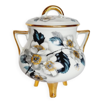 Boîte à bijoux en porcelaine française de Limoges