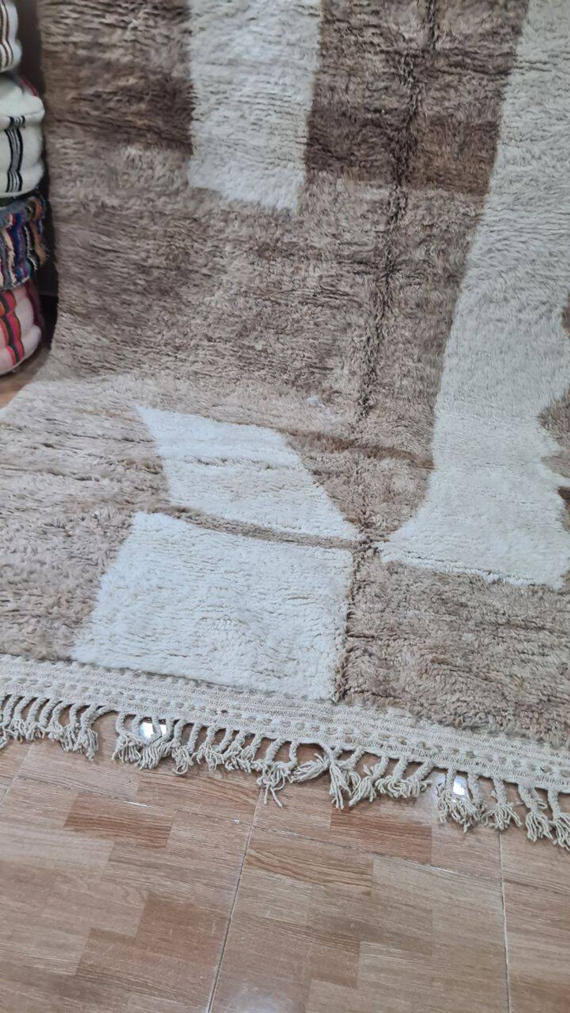 Handmade Berber wool rug 300X200 cm