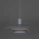Suspension vintage danoise Form light, années 1980
