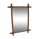Wall mirror  bamboo style 91x70cm