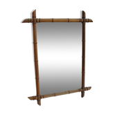 Wall mirror  bamboo style 91x70cm