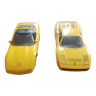 2 cars Maisto Shell Corvette Ferrari