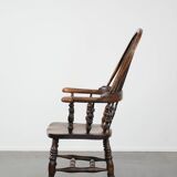 Antique English Highback Windsor Chair from the 18th Century