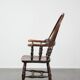 Antique English Highback Windsor Chair from the 18th Century
