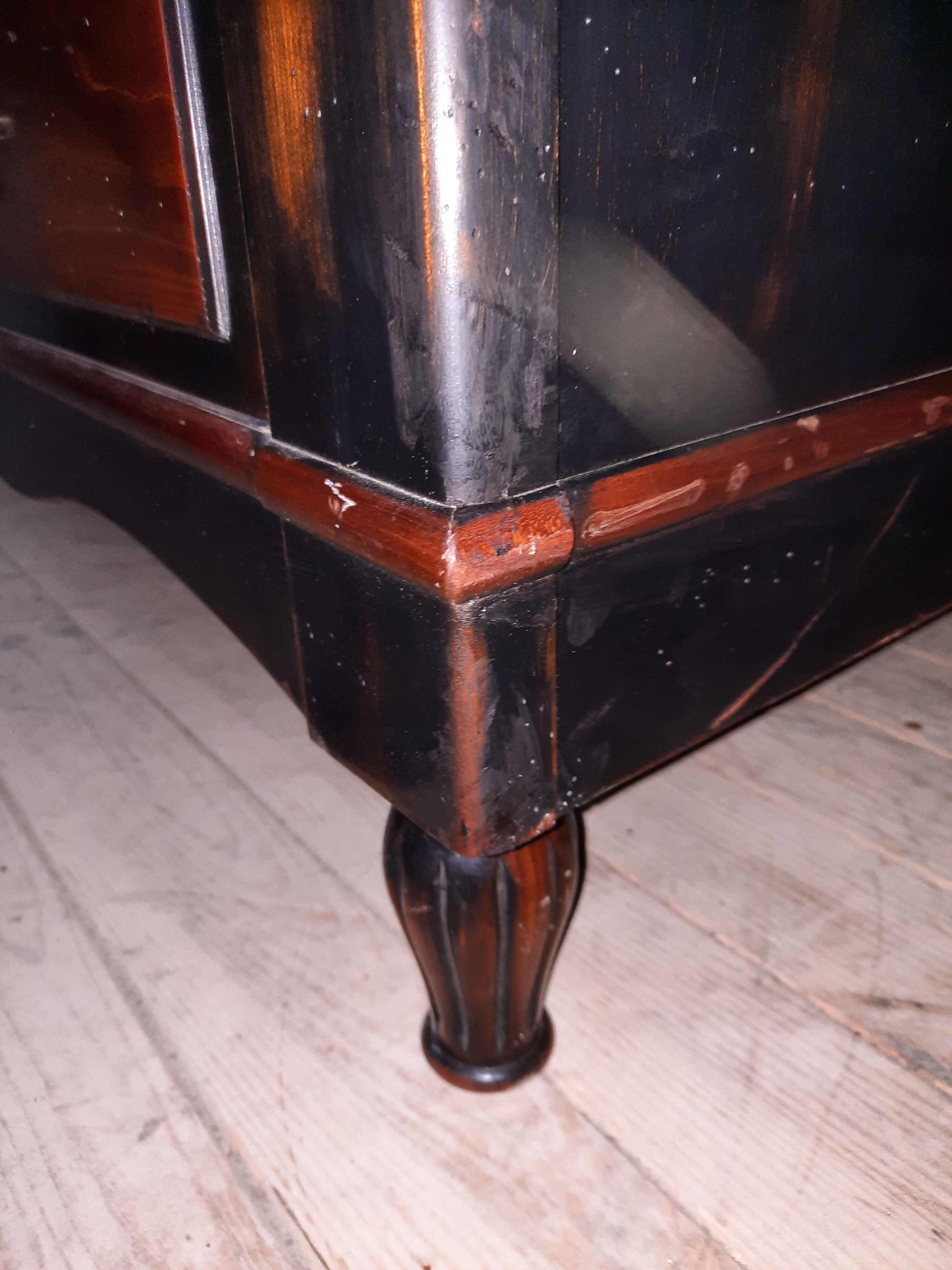 Louis xvi style chest of drawers painted