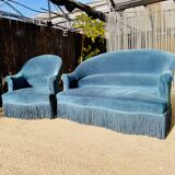 Bench and toad armchair