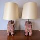 Pair of elephant lamps by Claude de Muzac (1934-2022) – Sculpted wood