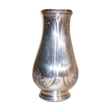 Small solid silver vase
