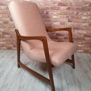 Fauteuil rénové, type 364, conçu par Barbara Fenrych-Węcławska, Pologne, années 1950