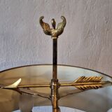 Lucien Gau Model 15033 mid century brass table lamp