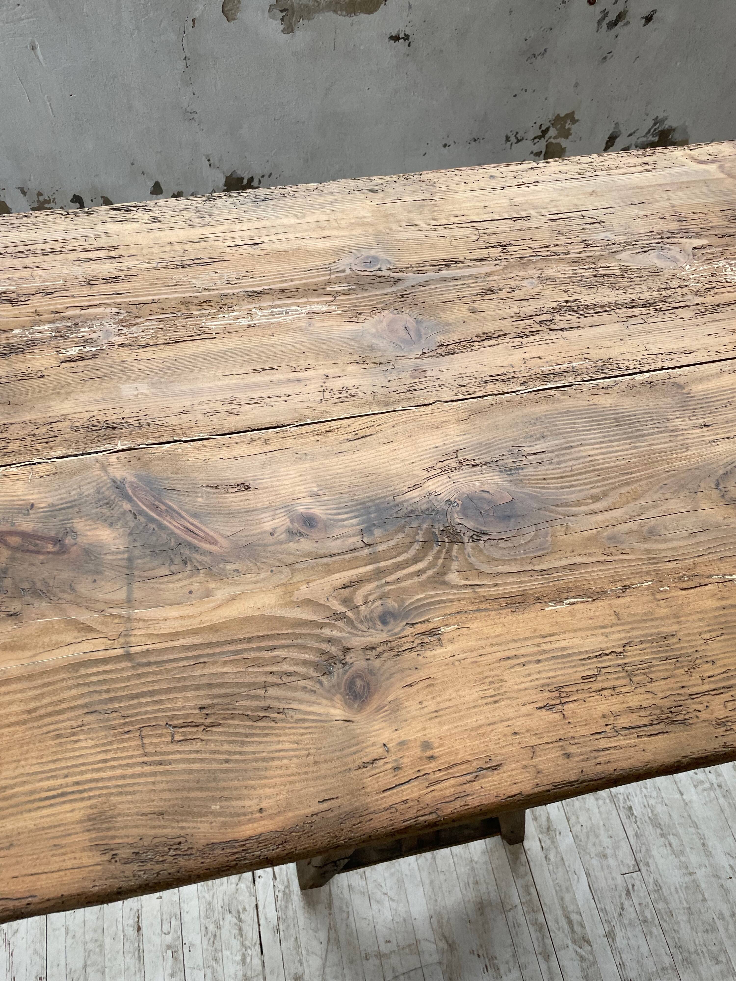 Guinguette table XXL 4m trestles