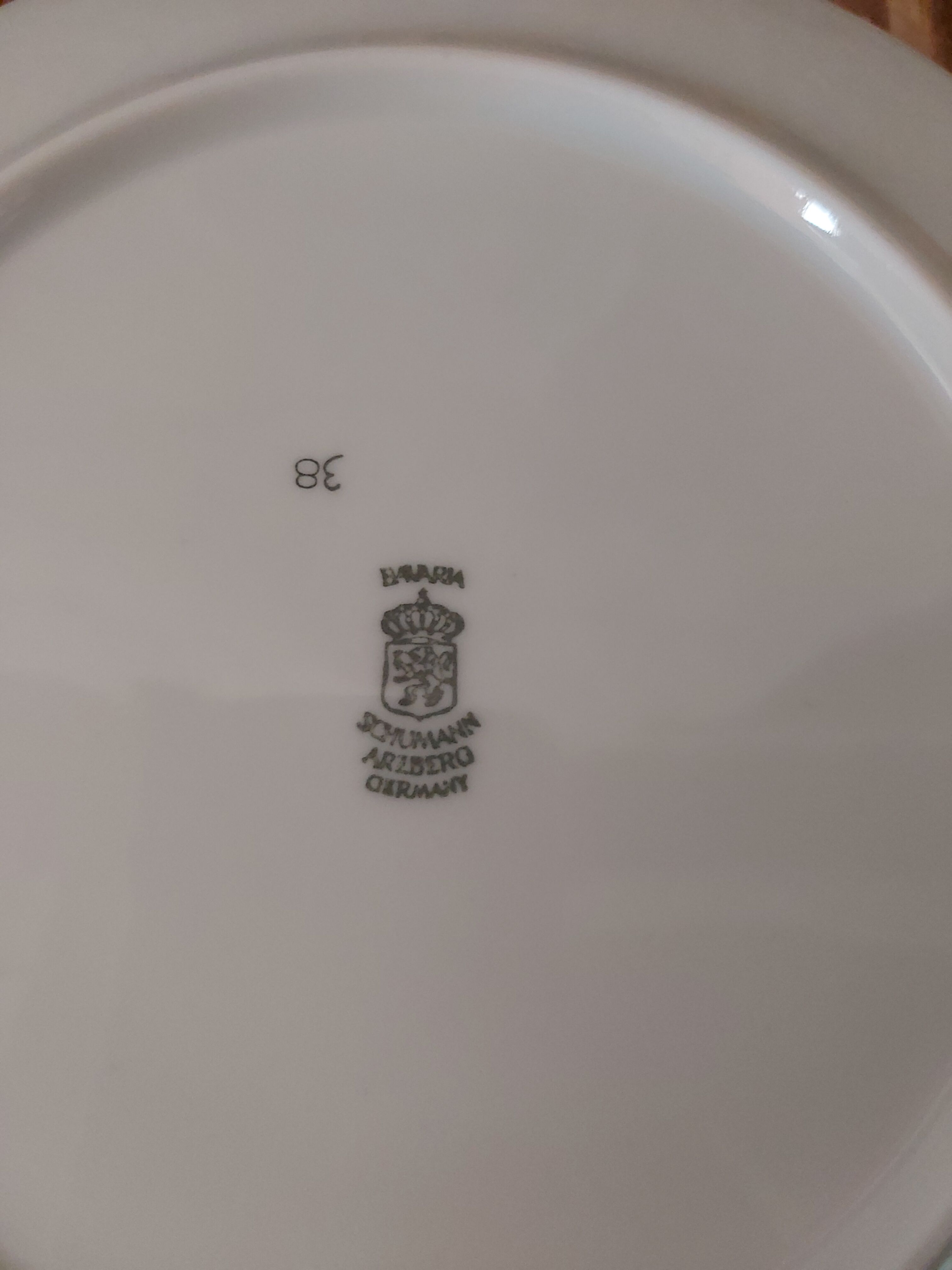 Set of 6 dessert plates Bavaria Schumann Arzberg