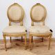 Louis XVI style living room in gilded wood