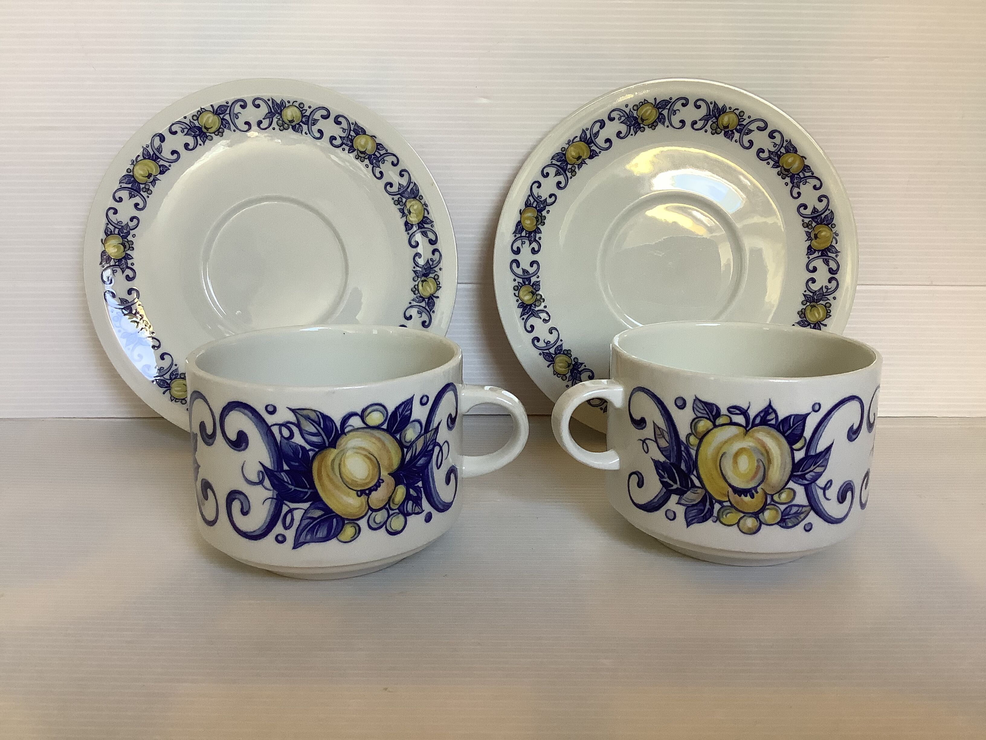 Pair large cups cadiz villeroy and boch