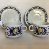 Pair large cups cadiz villeroy and boch