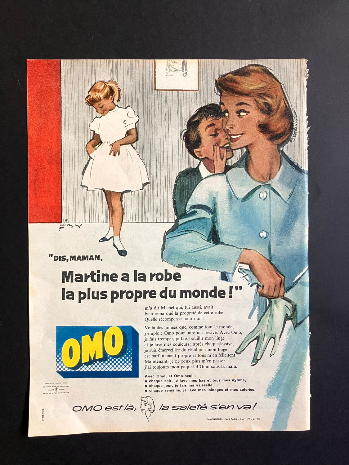 Affiche pub vintage