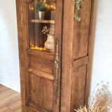 DELPHINE - Solid wood bonnetière wardrobe